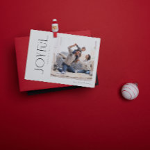 Modernes Minimal Joyful Family Foto Weihnachten