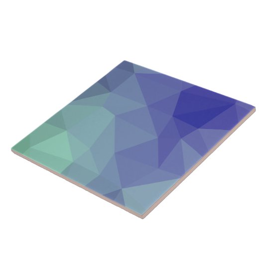 Modernes Minimal Lila Geometrie-Design Fliese (Seite)