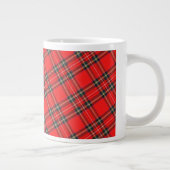 Modernes Minimal Muster Jumbo-Tasse (Rechts)