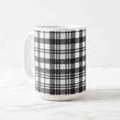 Modernes Minimal Muster Kaffeetasse (Vorderseite Links)