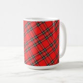 Modernes Minimal Muster Kaffeetasse (VorderseiteRechts)