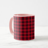 Modernes Minimal-Muster Tasse (Vorderseite Links)