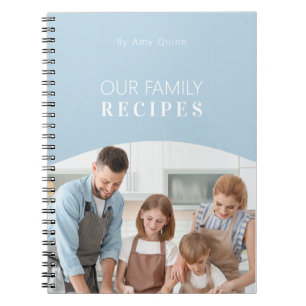 Modernes Minimal personalisieren Foto mit weißen T Notizblock