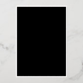 Modernes Minimal-Pink Vierzig Fabelhaft Skript Geb Folieneinladung (Rückseite)