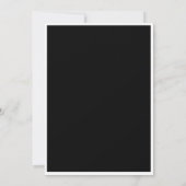 Modernes Minimal Rosa Fünfzig Fabelhaft Schriftzug Einladung (Rückseite)