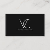 Modernes Minimal Visitenkarte (Vorderseite)