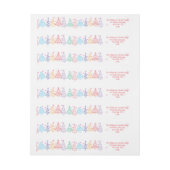 Modernes Minimal Whimsical Weihnachtsduodle (Bogen)