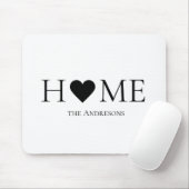 Modernes Minimal-Zuhause-Personalisiertes Geschenk Mousepad (Mit Mouse)