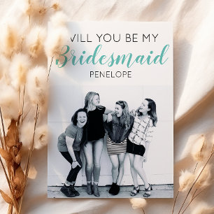 Modernes Minimales Foto Werden Sie meine Bridesm