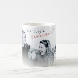 Modernes Minimales Foto   Werden Sie meine Bridesm Kaffeetasse