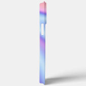 Modernes minimales holografisches Gefälle lila ros Case-Mate iPhone Hülle (Rückseite / Rechts)