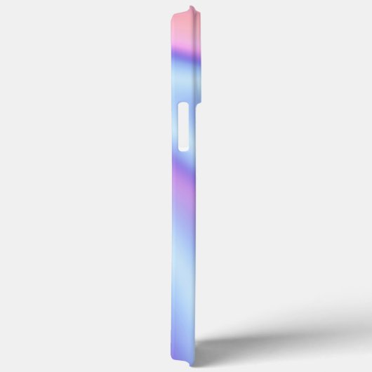 Modernes minimales holografisches Gefälle lila ros Case-Mate iPhone Hülle (Rückseite / Rechts)