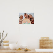 Modernes minimales islamisches Ramadan Mubarak-Fot Poster (Küche)