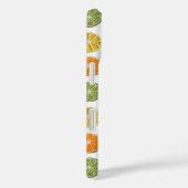 Modernes minimales Muster frischen Crochet Citrus Case-Mate iPhone Hülle (Rückseite / Rechts)