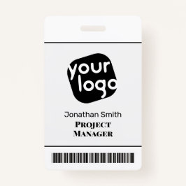 Modernes minimales Personalisiertes Konferenz-ID-A Ausweis