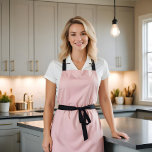 Modernes, minimales Rosa Schürze<br><div class="desc">Die Schürze ist schlicht,  modern und minimalistisch.</div>
