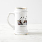 Modernes, minimales Script-Geschenk mit mehreren F Bierglas (Links)