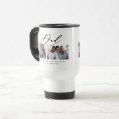 Modernes, minimales Script-Geschenk mit mehreren F Reisebecher (Vorderseite Links)