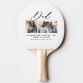 Modernes, minimales Script-Geschenk mit mehreren F Tischtennis Schläger (Rückseite)