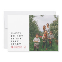 Modernes minimales typografisches Foto rot