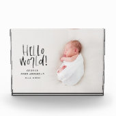 Modernes, minimales und elegantes typografisches F Fotoblock (Vorderseite)