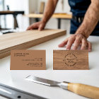 Modernes minimales Vintages Typografie rustikales 