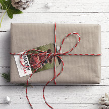 Modernes Minimales Weihnachtsfamilien-Foto