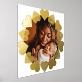 Modernes Minimalherz-Foto nach Maß Foliendrucke (Ablage )