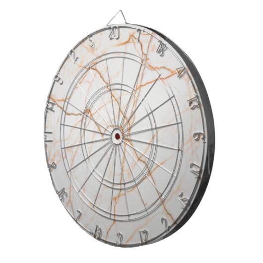 modernes, minimalistisch-chic-skandinavisches weiß dartscheibe (Vorderseite rechts)