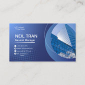 Modernes Minimalistisch - Elegantes und Berufliche Visitenkarte (Vorderseite)