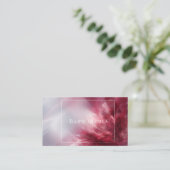 Modernes Minimalistisch geometrisches Corporate Visitenkarte (Stehend Vorderseite)