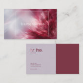 Modernes Minimalistisch geometrisches Corporate Visitenkarte (Vorne/Hinten)