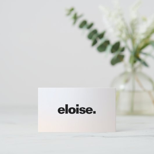 Modernes Minimalistisch-Grau-Silber-Gradient Visitenkarte (Stehend Vorderseite)