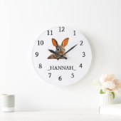 Modernes Minimalistisch Große Wanduhr (Zuhause)