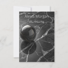 Modernes Minimalistisch rosa-Lila Grenzmuster Dankeskarte