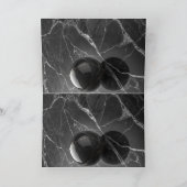 Modernes Minimalistisch rosa-Lila Grenzmuster Einladung (Innenseite)