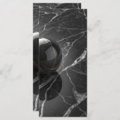 Modernes Minimalistisch rosa-Lila Grenzmuster Menükarte (Vorne/Hinten)