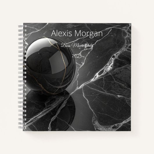 Modernes Minimalistisch rosa-Lila Grenzmuster Notizblock (Vorderseite)