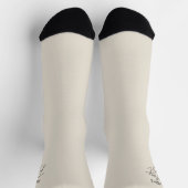 Modernes Minimalistisch Socken (Oben)