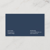 Modernes Minimalistisch Stilvolles und trendy Beru Visitenkarte (Rückseite)