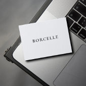 Modernes Minimalistisch Visitenkarte