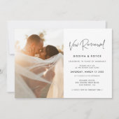 Modernes Minimalistisch Wir machen noch immer das Einladung (Vorderseite)