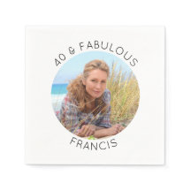 Modernes Minimalistisches 40 & Fabulous Circle Fot