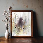 Modernes, minimalistisches abstraktes Kunstposter Poster