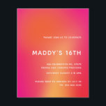 Modernes Minimalistisches Abstraktes Sweet 16 Invi<br><div class="desc">Kann vollständig an Ihre Bedürfnisse angepasst werden,  um Ihren Anzug zu erfüllen. © Gorjo Designs. Made for you via Zazzle Plattform. // Benötigen Sie Hilfe bei der Anpassung Ihres Designs? Andere Ideen got? Kontaktieren Sie mich (Zoe) direkt.</div>