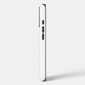 Modernes Minimalistisches Amour Heart Valentine's Case-Mate iPhone Hülle (Rückseite / Links)