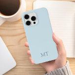 Modernes Minimalistisches Anfangsmonogramm Case-Mate iPhone Hülle<br><div class="desc">Minimalistisches,  modernes Monogram Phone Case. Erstellen Sie Ihren eigenen personalisierten iPhone Case mit individuellem Anfangsnamen.</div>
