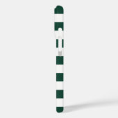 Modernes Minimalistisches Anfangsmonogramm Case-Mate iPhone Hülle (Rückseite / Links)