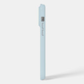 Modernes Minimalistisches Anfangsmonogramm iPhone Hülle (Linke Seite)