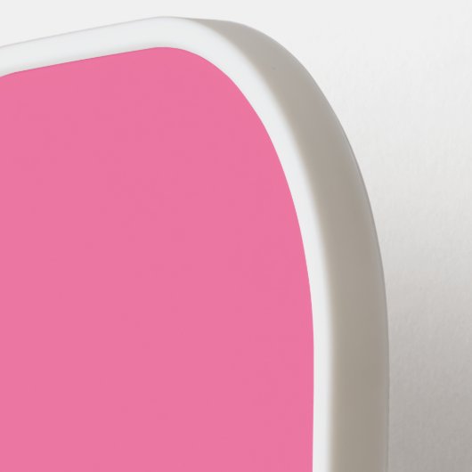 Modernes Minimalistisches Anfangsmonogramm Pickleball Schläger (Linke Seite)